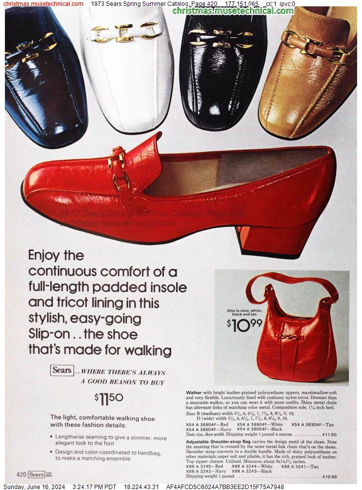 1973 Sears Spring Summer Catalog, Page 420