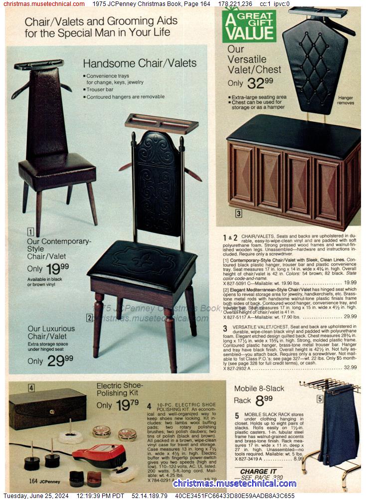 1975 JCPenney Christmas Book, Page 164