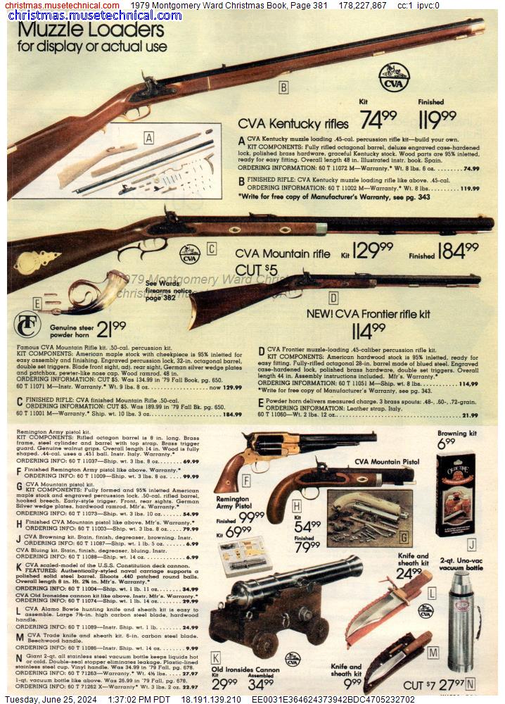 1979 Montgomery Ward Christmas Book, Page 381