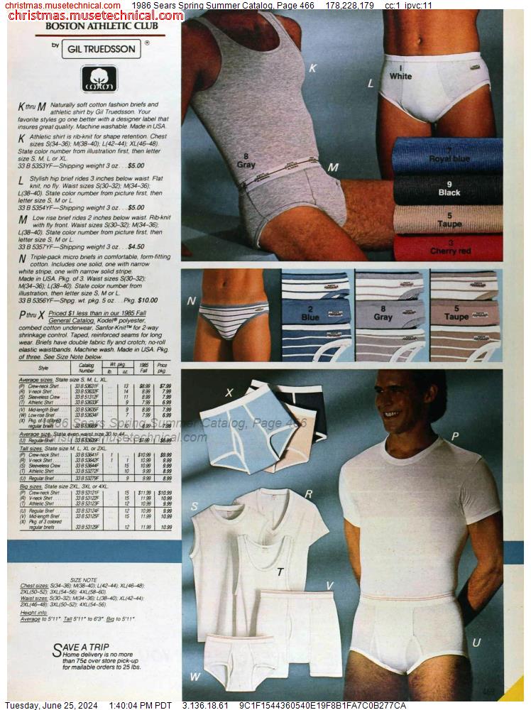 1986 Sears Spring Summer Catalog, Page 466