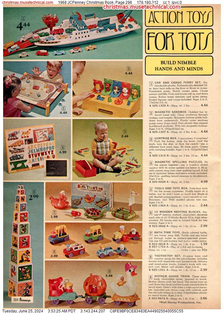 1968 JCPenney Christmas Book, Page 296
