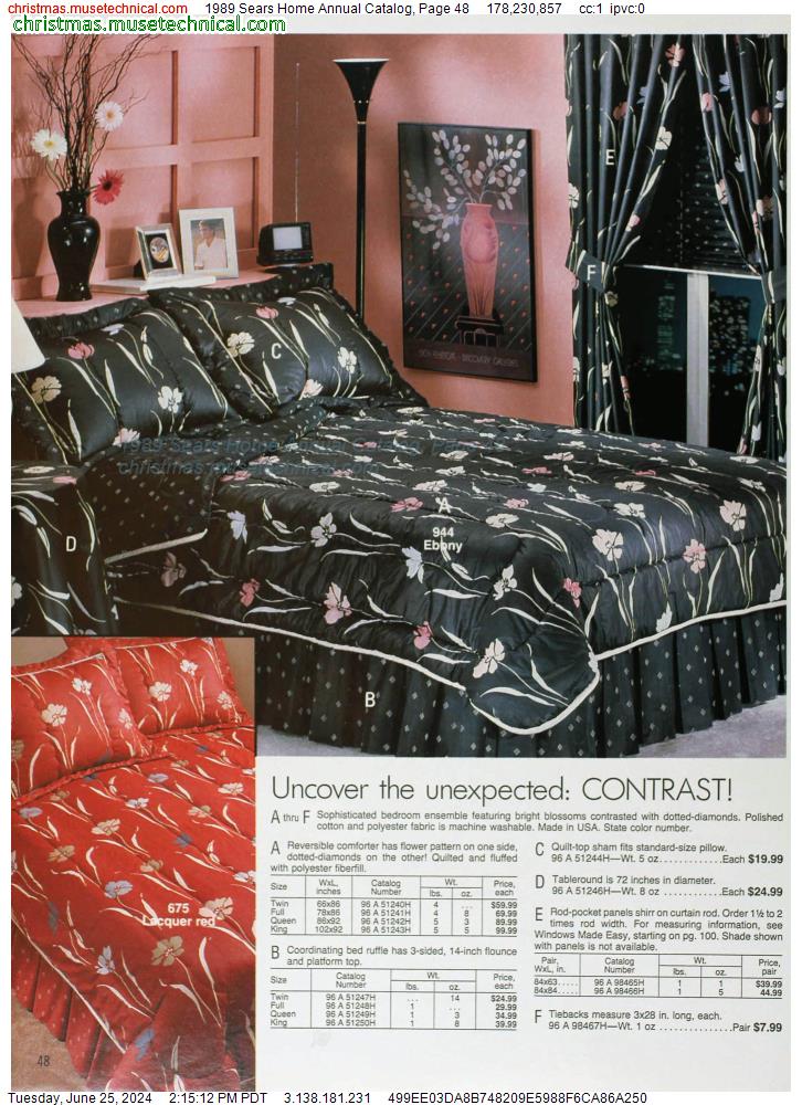 1989 Sears Home Annual Catalog, Page 48