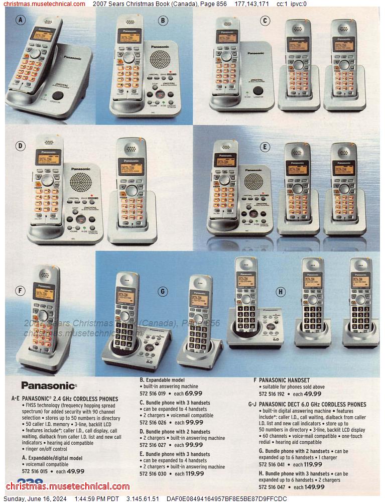 2007 Sears Christmas Book (Canada), Page 856