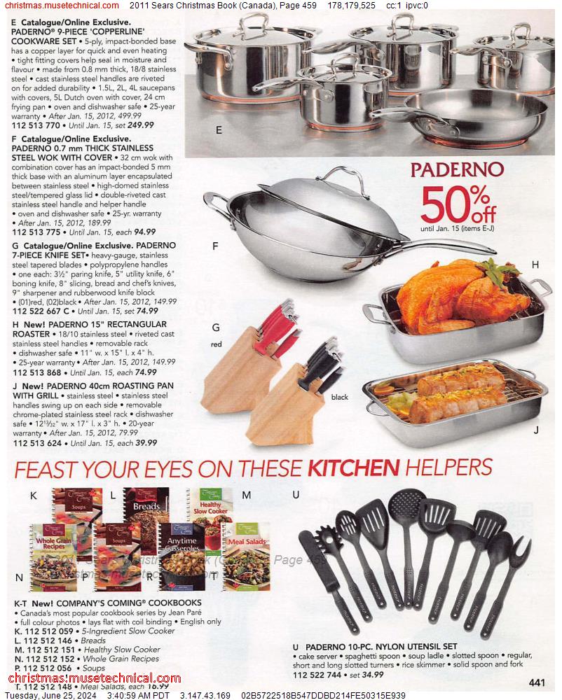 2011 Sears Christmas Book (Canada), Page 459