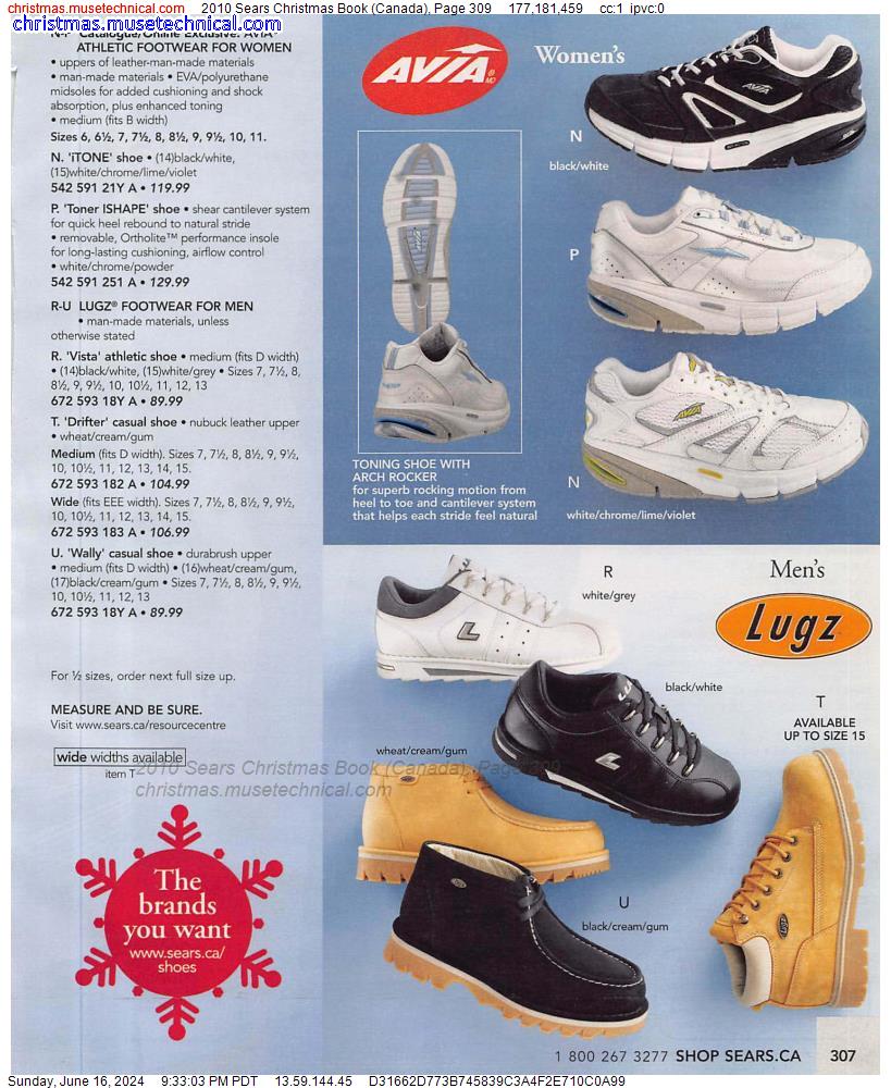 2010 Sears Christmas Book (Canada), Page 309