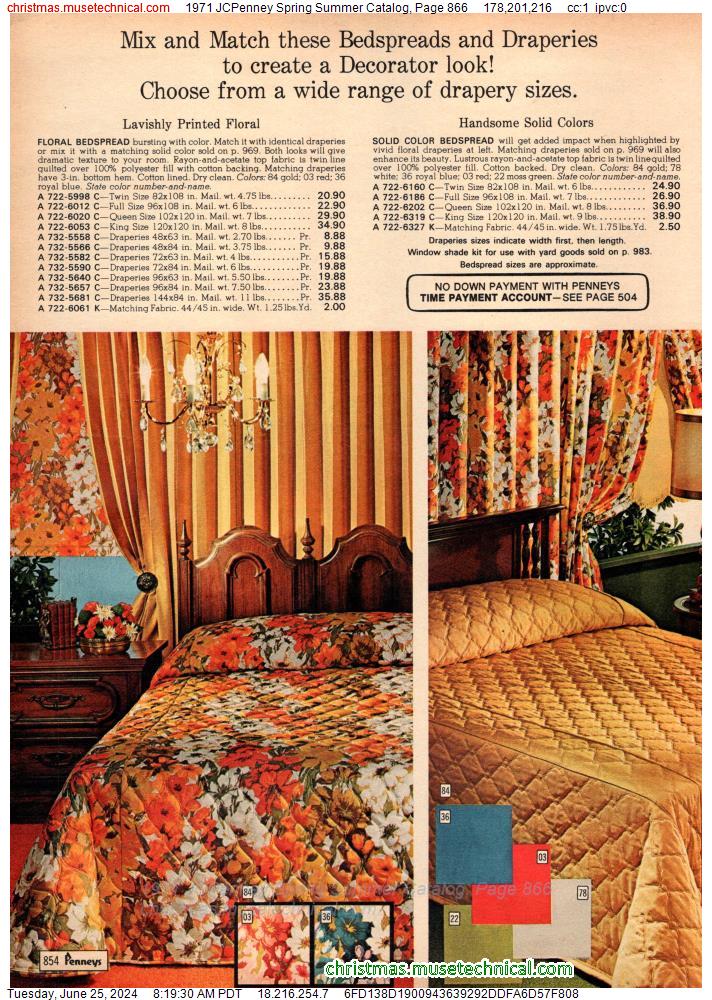1971 JCPenney Spring Summer Catalog, Page 866