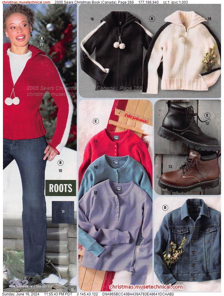2005 Sears Christmas Book (Canada), Page 268
