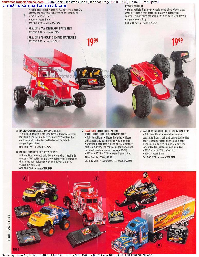 2004 Sears Christmas Book (Canada), Page 1028