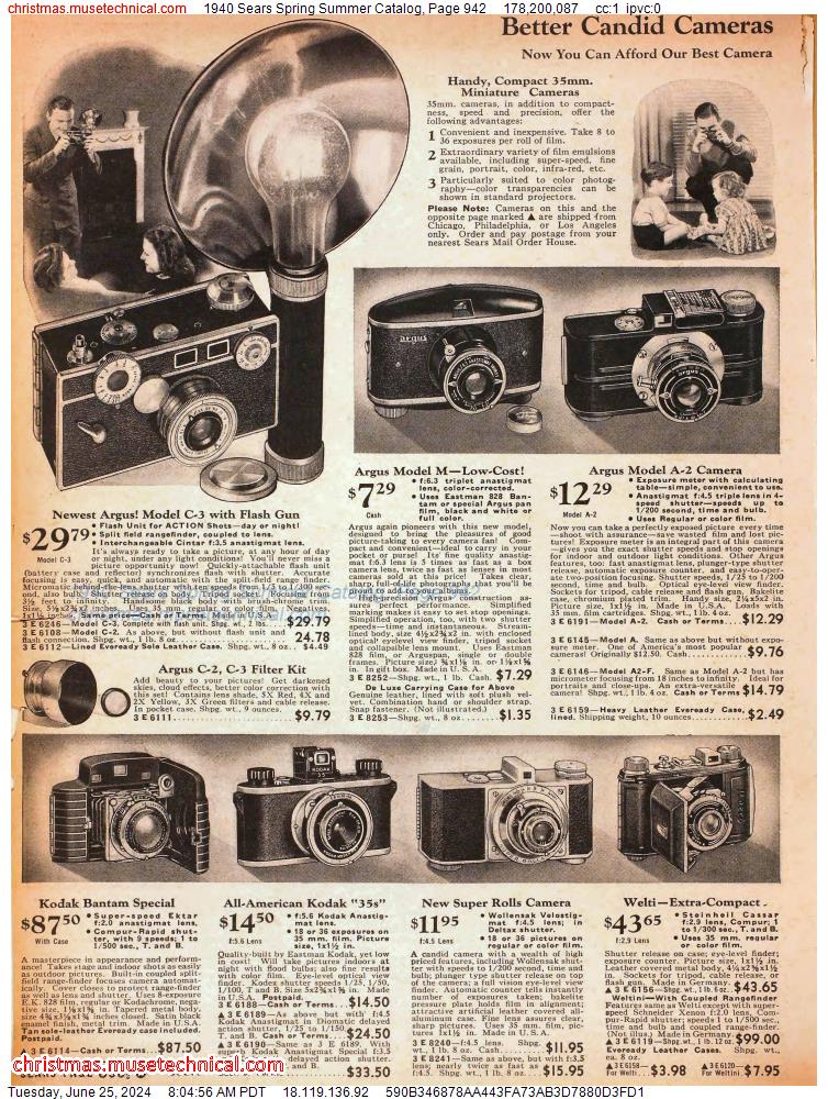 1940 Sears Spring Summer Catalog, Page 942