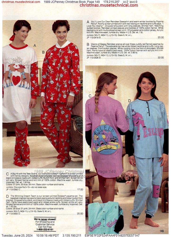 1989 JCPenney Christmas Book, Page 149