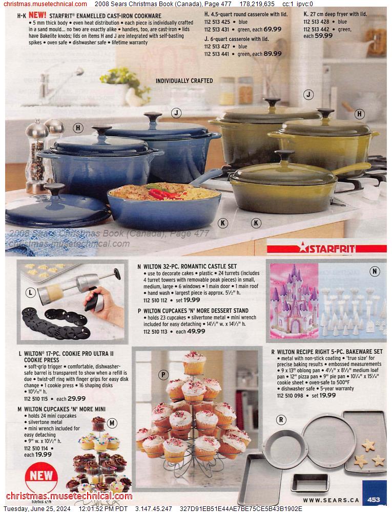 2008 Sears Christmas Book (Canada), Page 477