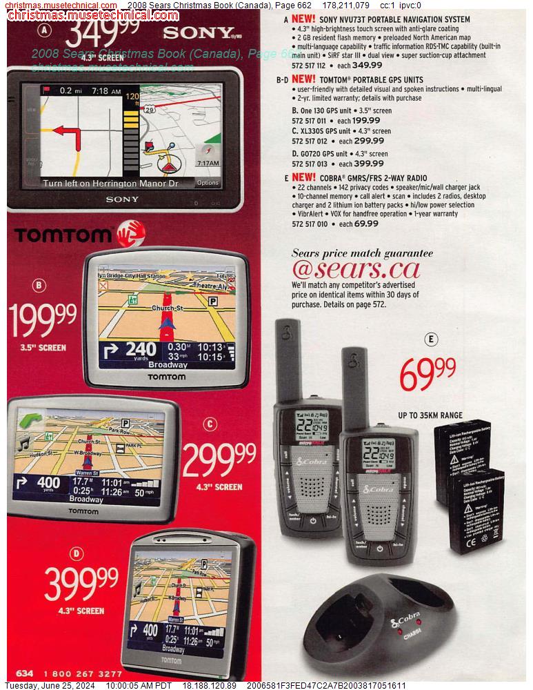 2008 Sears Christmas Book (Canada), Page 662