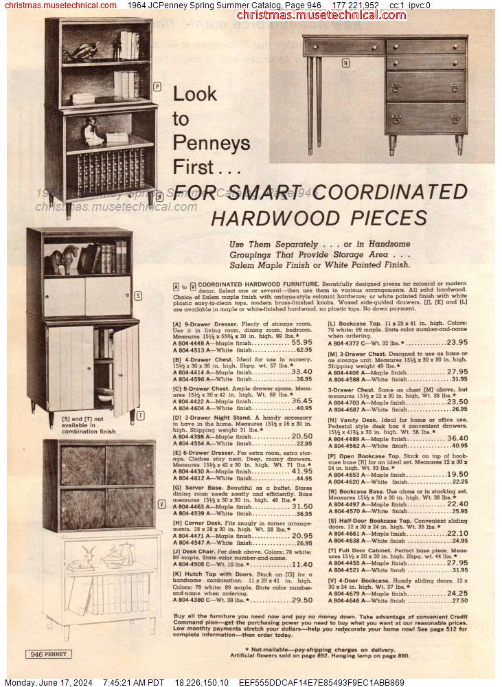 1964 JCPenney Spring Summer Catalog, Page 946