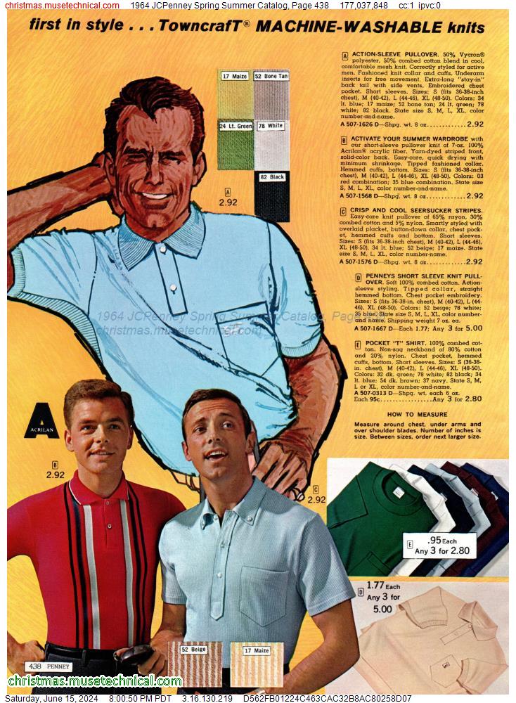 1964 JCPenney Spring Summer Catalog, Page 438