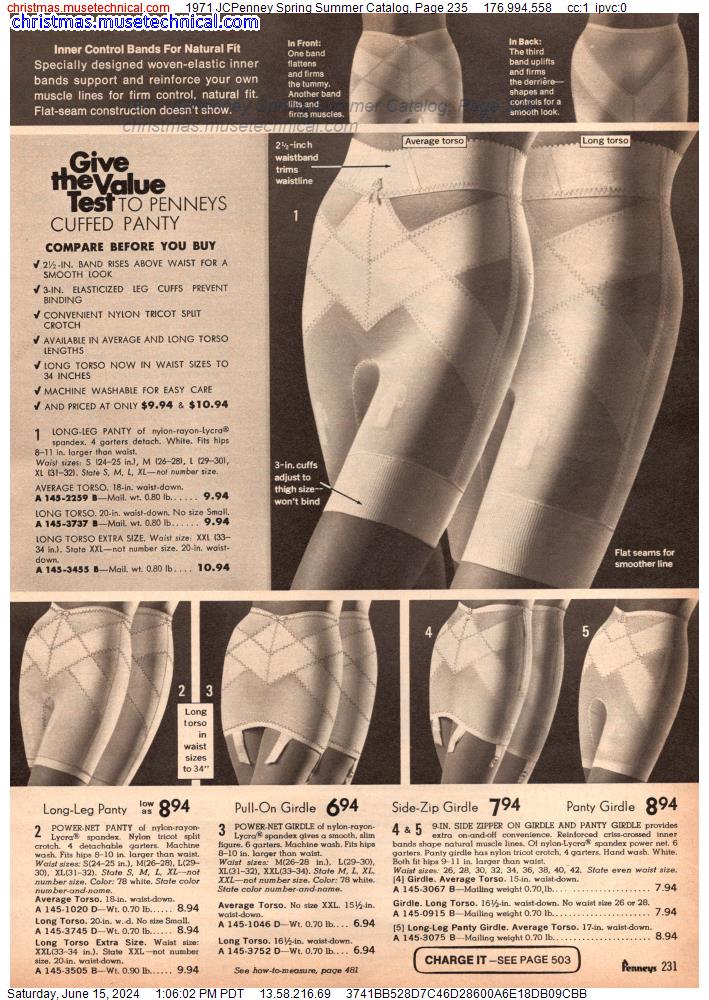 1971 JCPenney Spring Summer Catalog, Page 235