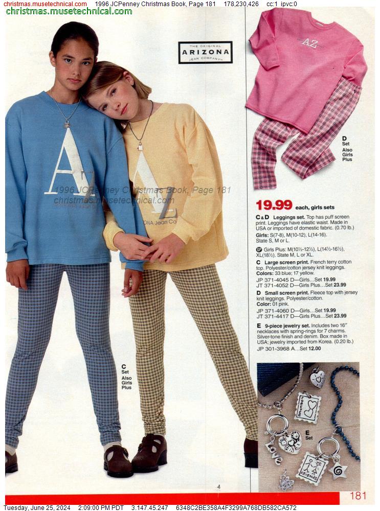 1996 JCPenney Christmas Book, Page 181