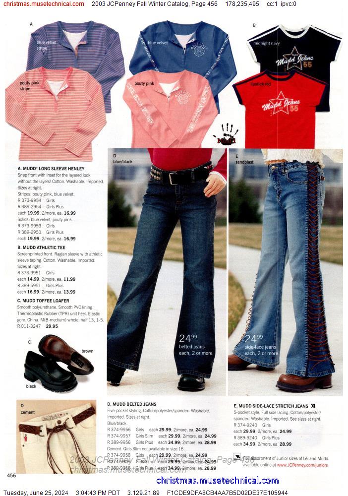 2003 JCPenney Fall Winter Catalog, Page 456