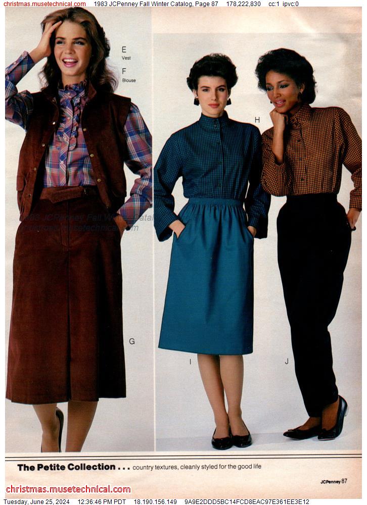 1983 JCPenney Fall Winter Catalog, Page 87