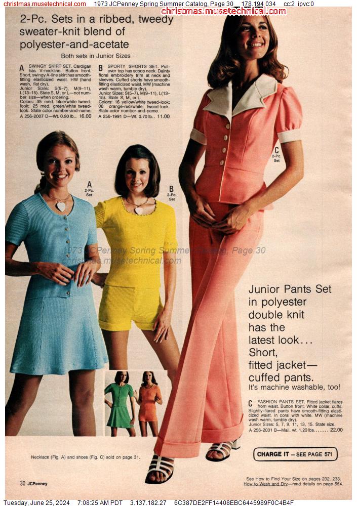 1973 JCPenney Spring Summer Catalog, Page 30