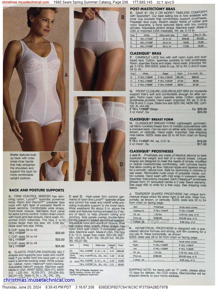 1992 Sears Spring Summer Catalog, Page 206