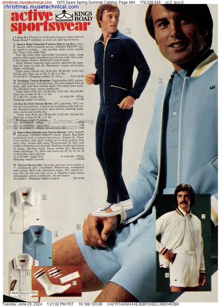 1975 Sears Spring Summer Catalog, Page 464