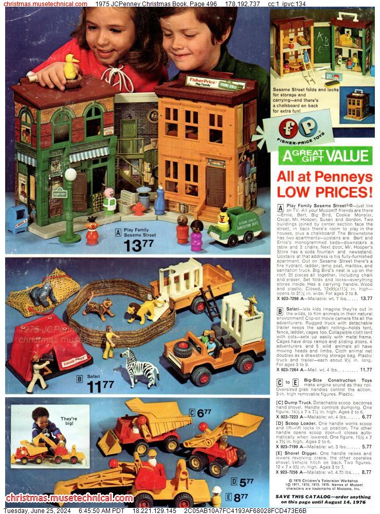 1975 JCPenney Christmas Book, Page 496