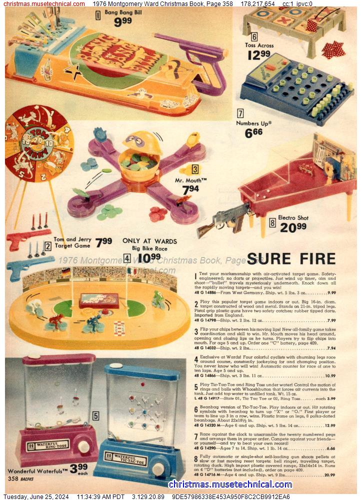 1976 Montgomery Ward Christmas Book, Page 358