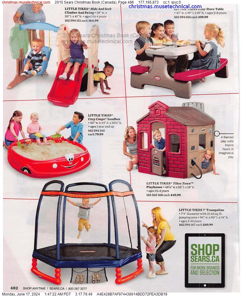 2015 Sears Christmas Book (Canada), Page 486