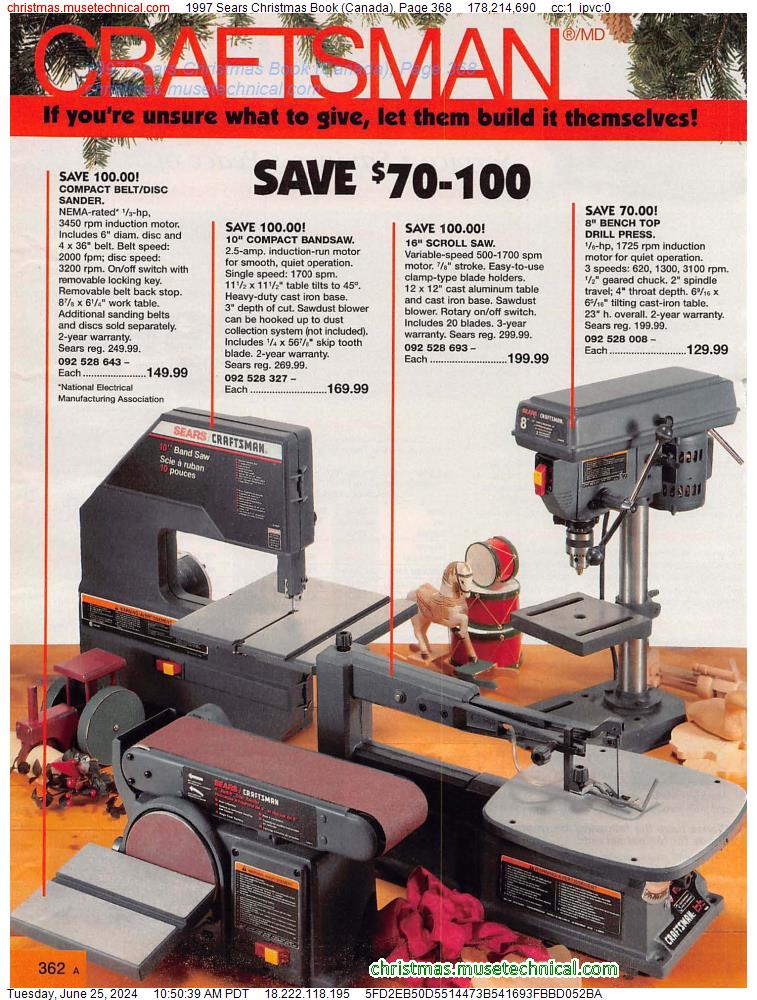 1997 Sears Christmas Book (Canada), Page 368