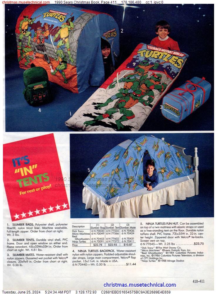 1990 Sears Christmas Book, Page 411