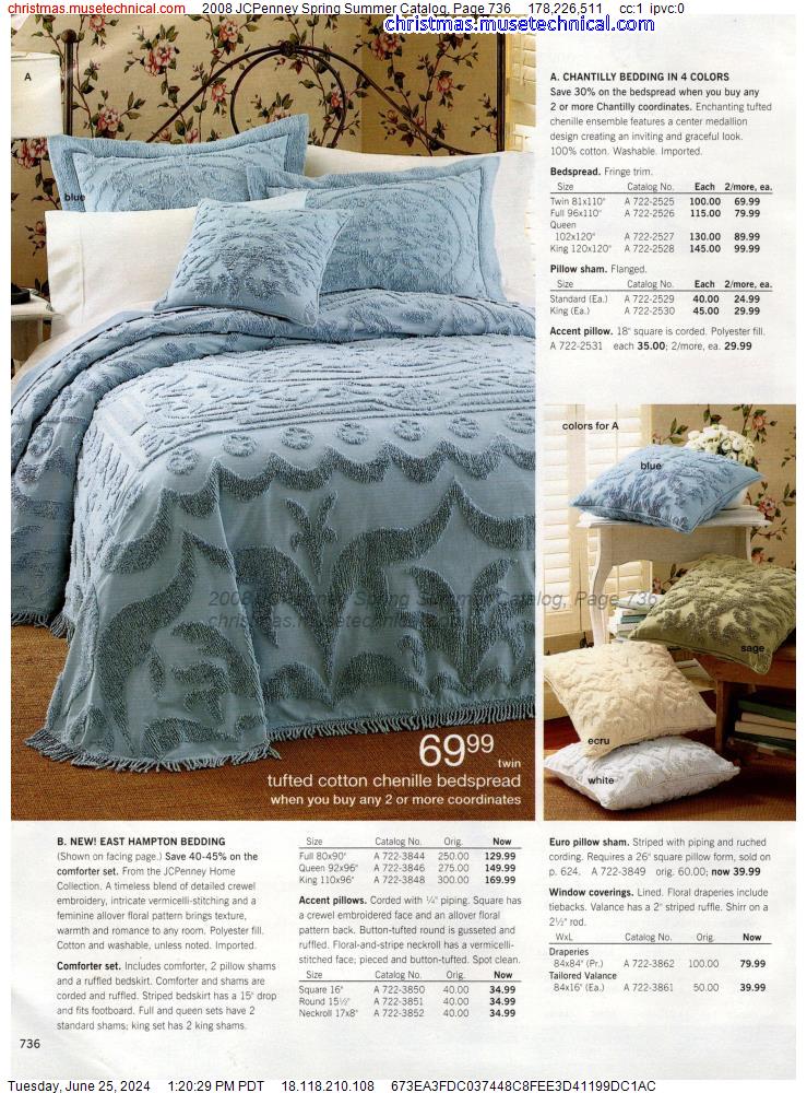 2008 JCPenney Spring Summer Catalog, Page 736