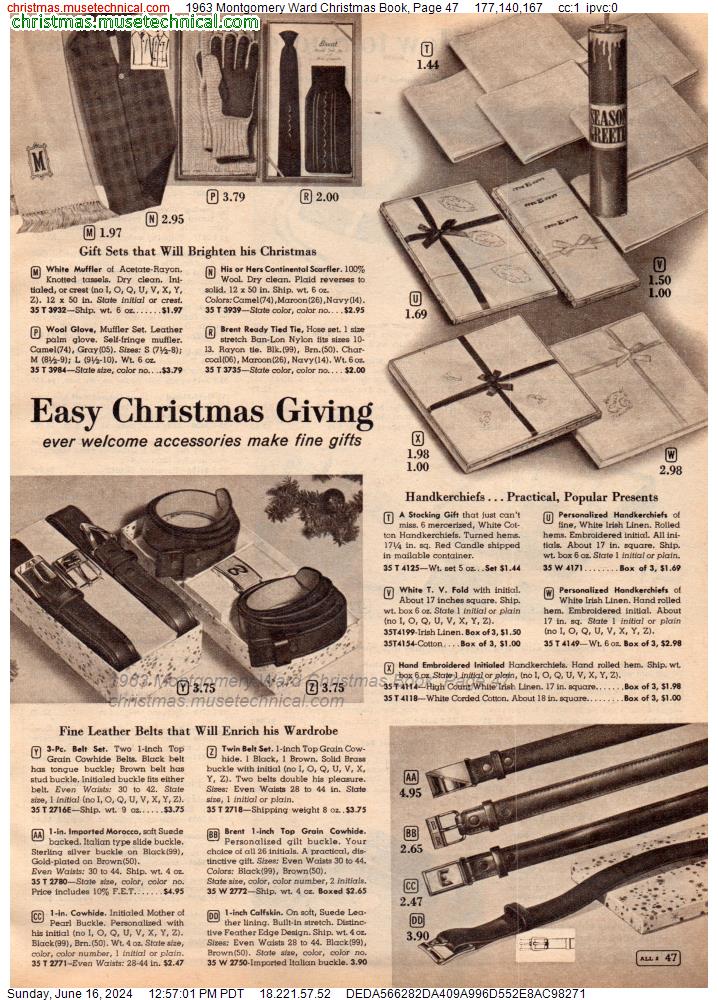 1963 Montgomery Ward Christmas Book, Page 47