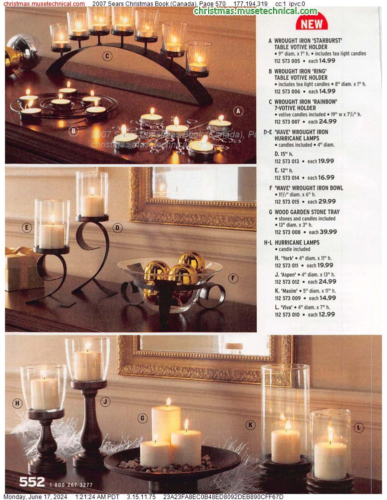 2007 Sears Christmas Book (Canada), Page 570