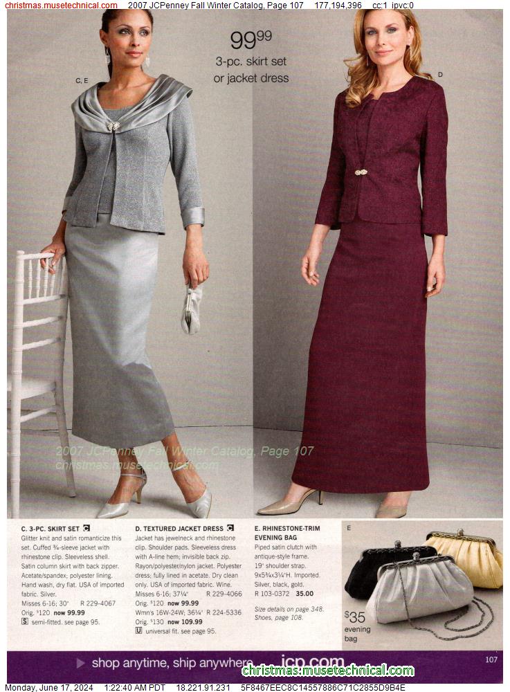 2007 JCPenney Fall Winter Catalog, Page 107