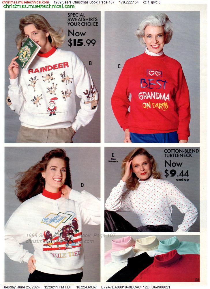 1989 Sears Christmas Book, Page 107