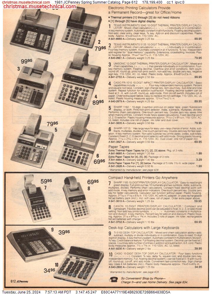 1981 JCPenney Spring Summer Catalog, Page 612