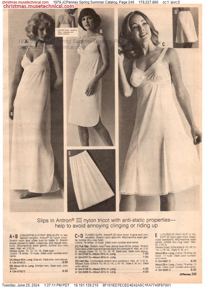 1979 JCPenney Spring Summer Catalog, Page 249