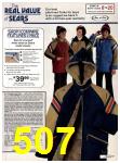 1981 Sears Fall Winter Catalog, Page 507