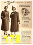 1950 Sears Fall Winter Catalog, Page 178