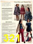 1973 Sears Fall Winter Catalog, Page 321