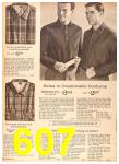 1961 Sears Fall Winter Catalog, Page 607