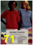 1981 Sears Spring Summer Catalog, Page 71