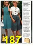 1969 Sears Spring Summer Catalog, Page 187