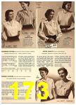 1949 Sears Spring Summer Catalog, Page 173