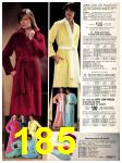 1981 Sears Fall Winter Catalog, Page 185