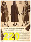 1949 Sears Fall Winter Catalog, Page 220