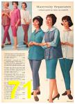 1961 Sears Fall Winter Catalog, Page 71