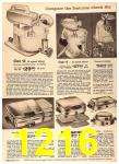 1960 Sears Fall Winter Catalog, Page 1216