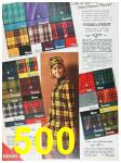 1967 Sears Fall Winter Catalog, Page 500