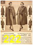 1949 Sears Fall Winter Catalog, Page 222